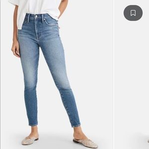 MADEWELL 10’’ HIGH RISE SKINNY
